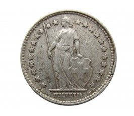 Швейцария 1/2 франка 1913 г.