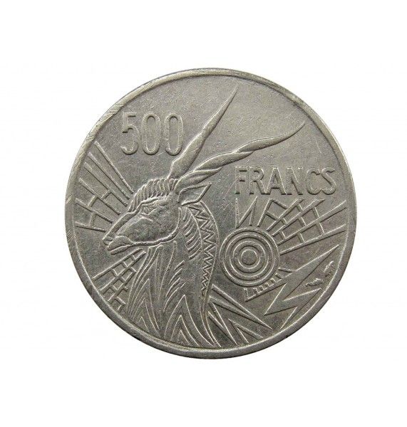 Центрально-Африканские штаты 500 франков 1976 г. C