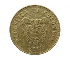Колумбия 100 песо 2012 г.