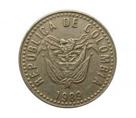 Колумбия 10 песо 1989 г.