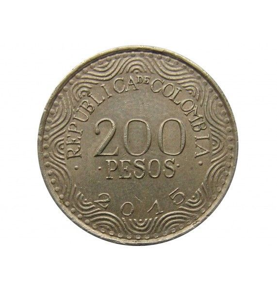 Колумбия 200 песо 2015 г.