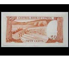 Кипр 50 центов 1984 г.