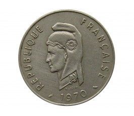 Французская Территория Афаров и Исса 100 франков 1970 г.