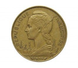 Французская Территория Афаров и Исса 20 франков 1975 г.