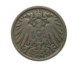 Германия 5 пфеннигов 1893 г. D