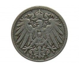 Германия 5 пфеннигов 1894 г. D