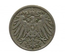 Германия 5 пфеннигов 1899 г. E