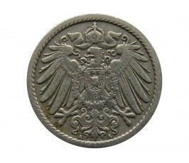Германия 5 пфеннигов 1905 г. A