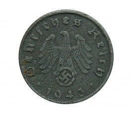 Германия 5 пфеннигов 1943 г. D