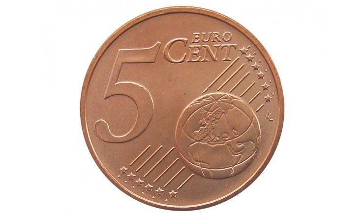 Австрия 5 евро центов 2013 г.