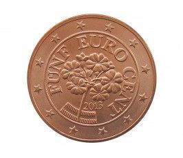 Австрия 5 евро центов 2013 г.