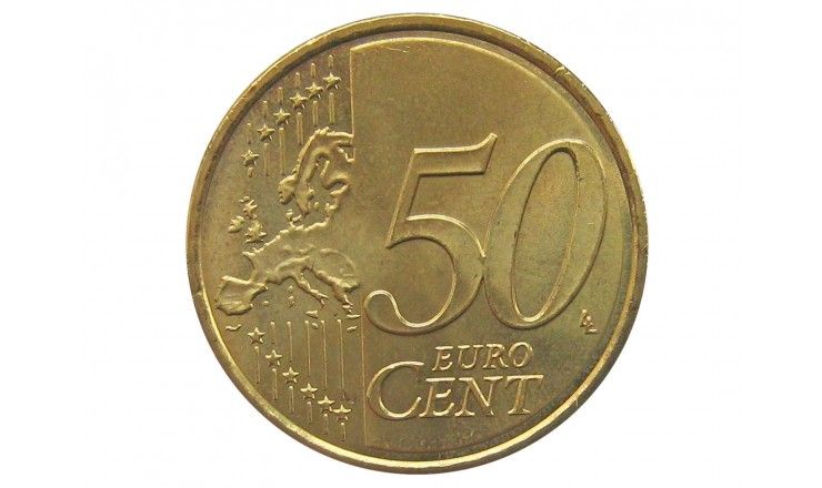 Испания 50 евро центов 2018 г.