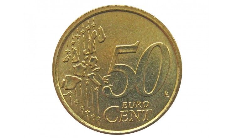 Италия 50 евро центов 2003 г.