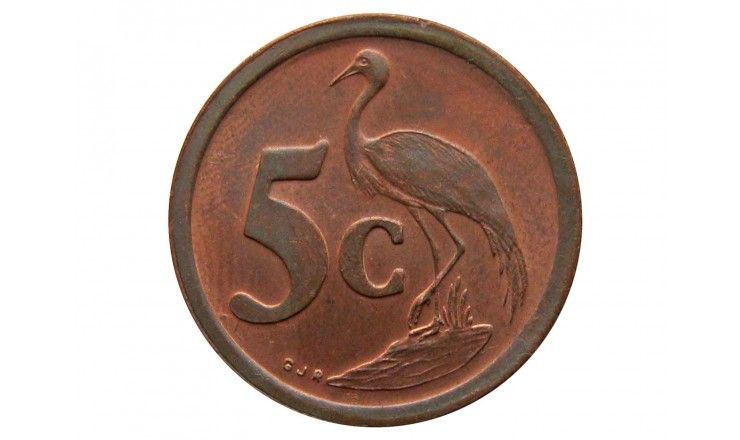 Южная Африка 5 центов 1990 г.