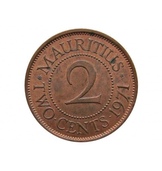 Маврикий 2 цента 1971 г.