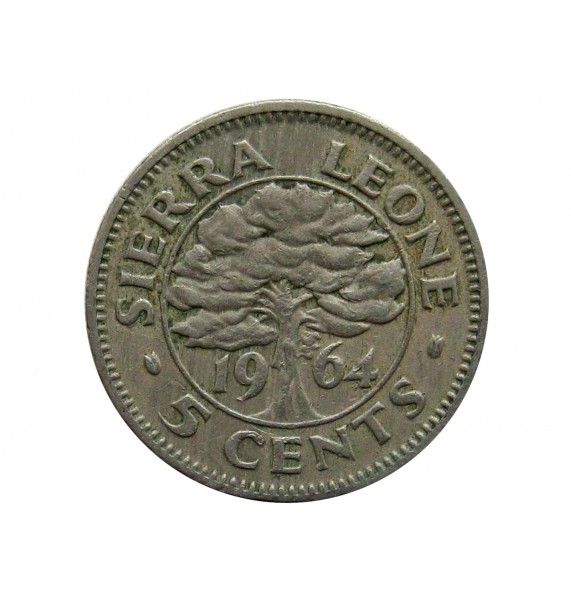Сьерра-Леоне 5 центов 1964 г.