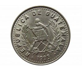 Гватемала 25 сентаво 1993 г.