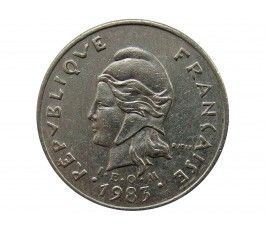 Французская Полинезия 10 франков 1983 г.