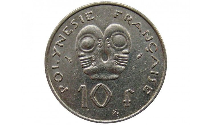 Французская Полинезия 10 франков 1991 г.