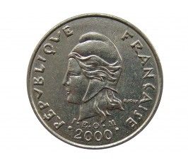 Французская Полинезия 10 франков 2000 г.