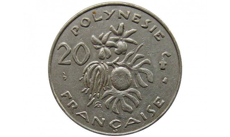 Французская Полинезия 20 франков 1998 г.