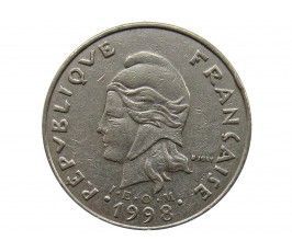 Французская Полинезия 20 франков 1998 г.