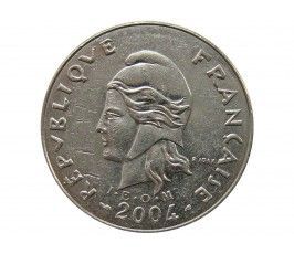 Французская Полинезия 20 франков 2004 г.