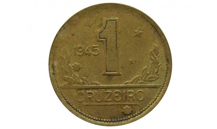 Бразилия 1 крузейро 1945 г.