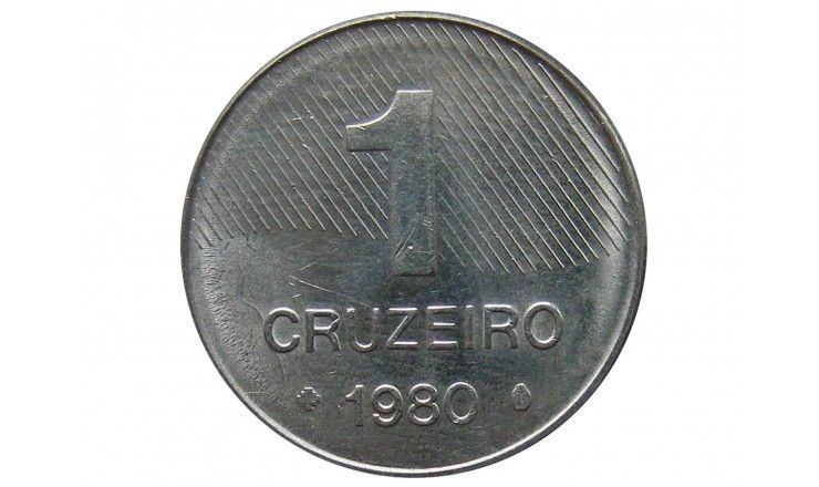 Бразилия 1 крузейро 1980 г.
