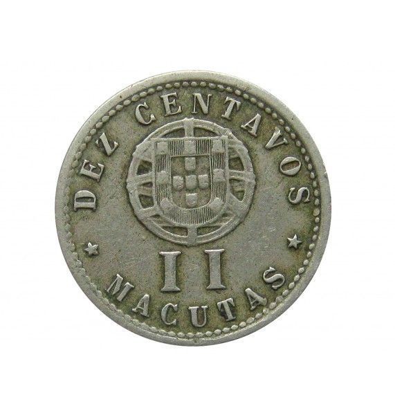 Ангола 10 сентаво (2 макута) 1927 г.