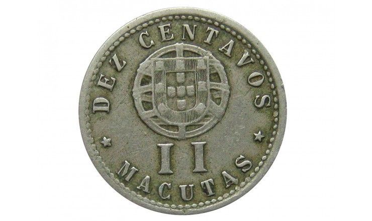 Ангола 10 сентаво (2 макута) 1927 г.