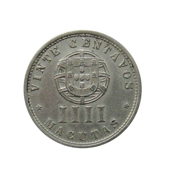 Ангола 20 сентаво (4 макута) 1928 г.