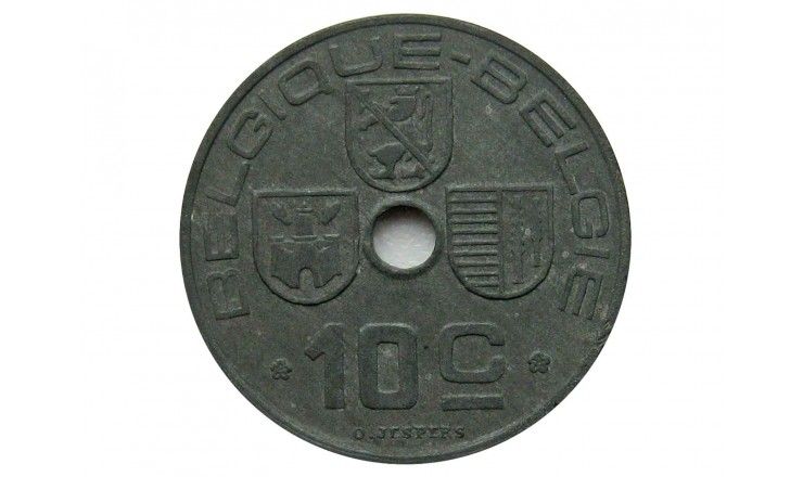 Бельгия 10 сантимов 1942 г. (Belgique-Belgie)