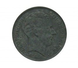 Бельгия 5 франков 1945 г. (Des Belges)