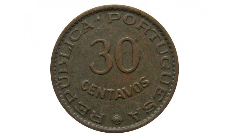 Португальская Индия 30 сентаво 1959 г.