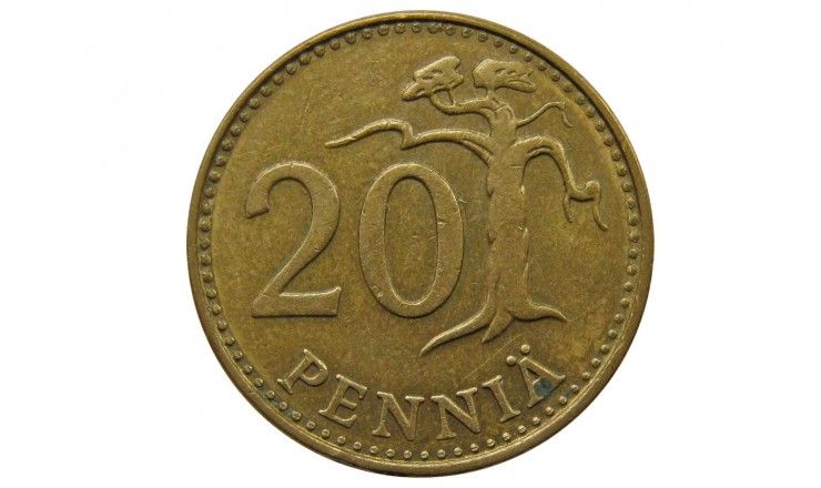 Финляндия 20 пенни 1981 г.