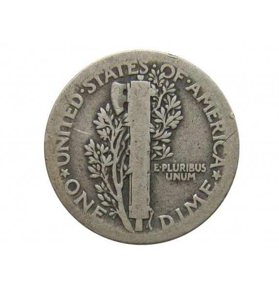 США дайм (10 центов) 1916 г.