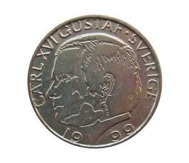 Швеция 1 крона 1999 г.