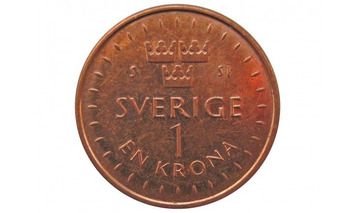 Швеция 1 крона 2016 г.