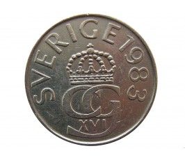 Швеция 5 крон 1983 г.