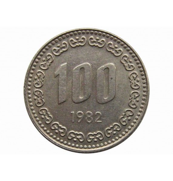 Южная Корея 100 вон 1982 г.