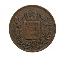 Бавария 1/2 крейцера 1851 г.