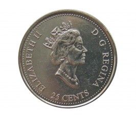 Канада 25 центов 1999 г. (Август)