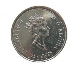 Канада 25 центов 1999 г. (Декабрь)