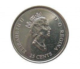 Канада 25 центов 1999 г. (Май)