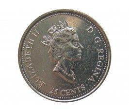 Канада 25 центов 1999 г. (Сентябрь)