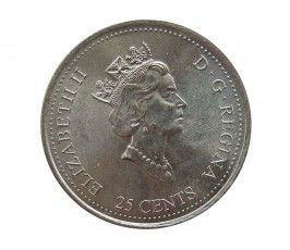 Канада 25 центов 2000 г. (Изобретательность)
