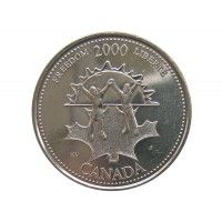 Канада 25 центов 2000 г. (Свобода)