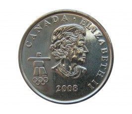Канада 25 центов 2008 г. (Фигурное катание)
