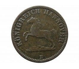 Ганновер 1/2 гроша 1861 г. B